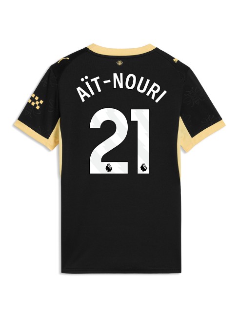 Zenske Futbalové oblečenie Manchester City Rayan Ait-Nouri #21 2026-27 Krátky Rukáv - Preč Zenske Futbalové oblečenie Manchester City Rayan Ait-Nouri #21 2026-27 Krátky Rukáv - Preč